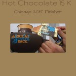 I began training for the Ragnar Relay back in July. So I decided to up my training and get ready for the hot chocolate 15K. I ran with 20 or so friends, and it was a blast!