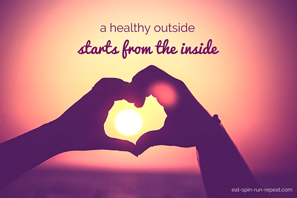 A healthy outside starts from the inside. It truly needs to be a total body transformation.